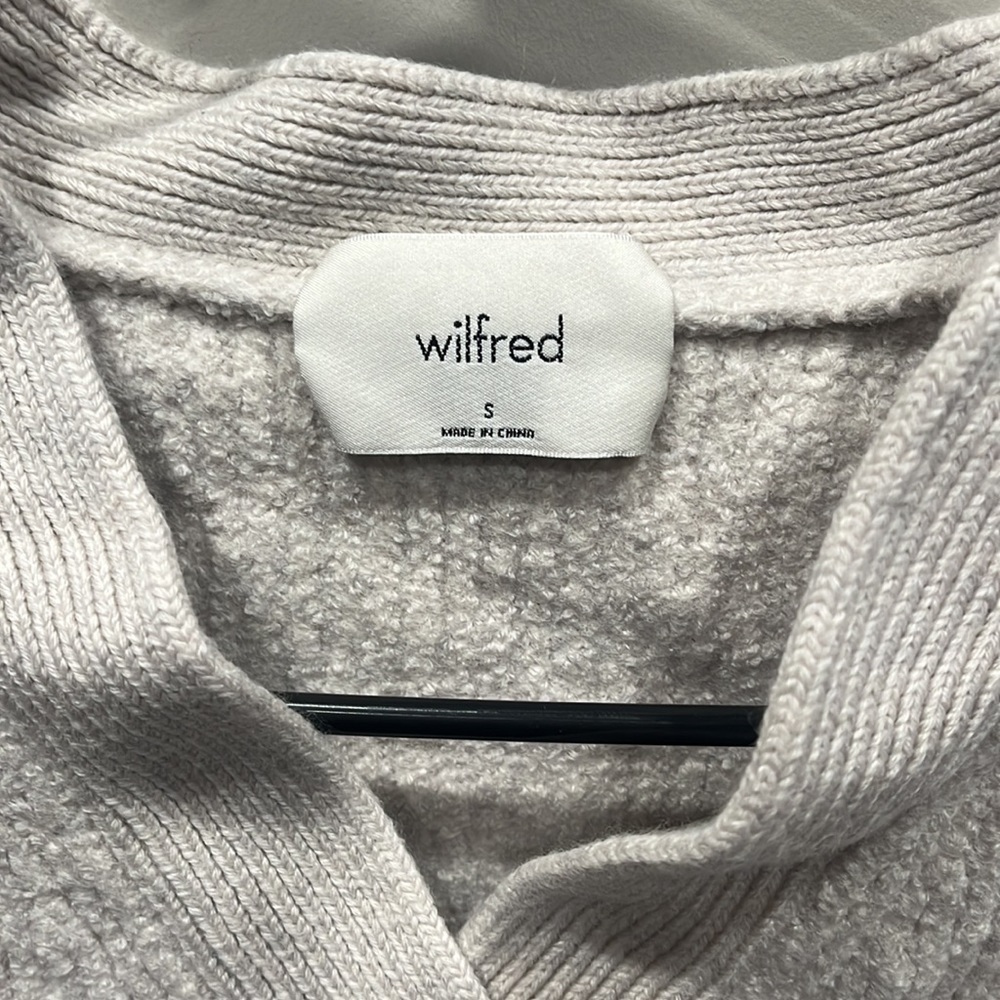 Wilfred  small button up knit sweater - Picture 2 of 4